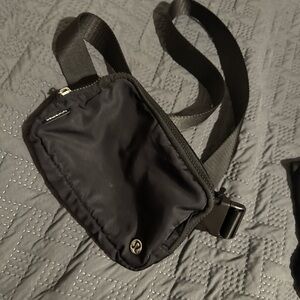lululemon athletica Black Sling Belt Bag